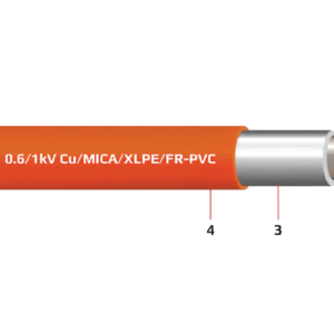 Cáp điện 1 lõi chống cháy không có giáp bảo vệ 0.6/1 kV - Cu/Mica/XLPE/FR-PVC
