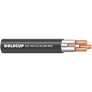 0.6/1 kV Four-Core Unarmoured Cable with Reduced Neutral Conductor – Cu/XLPE/PVC