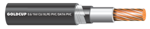 Cáp điện 1 lõi có giáp bảo vệ (cáp ngầm) 0.6/1 kV - Cu/XLPE/PVC/DATA/PVC
