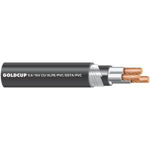0.6/1 kV Three-Core Armoured Cable (Underground Cable) – Cu/XLPE/PVC/DSTA/PVC