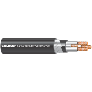 0.6/1 kV Four-Core Armoured Cable with Reduced Neutral Conductor (Underground Cable) – Cu/XLPE/PVC/DSTA/PVC