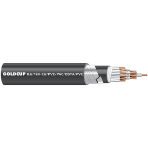 0.6/1 kV Control Cable with Armor Protection (Underground Cable) - Cu/PVC/PVC/DSTA/PVC