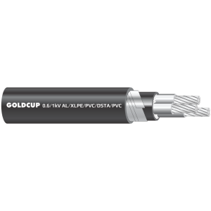 0.6/1 kV 2-, 3-, 4-Core Armoured Aluminium Cable (Underground Cable) – AL/XLPE/PVC/DSTA/PVC