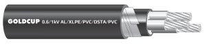 Cáp điện 2,3,4 lõi ruột nhôm có giáp bảo vệ (cáp ngầm) 0.6/1 kV - AL/XLPE/PVC/DSTA/PVC