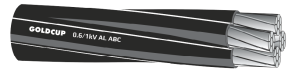 Cáp nhôm vặn xoắn (ABC)