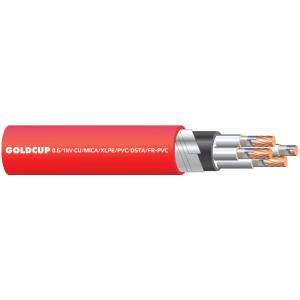 0.6/1 kV 2-, 3-, 4-Core Armoured Fire-Resistant Cable (Underground Cable) – Cu/Mica/XLPE/FR-PVC/DSTA/FR-PVC