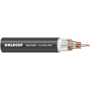 300/500V Control Cable, Flexible Core, without Shield - Cu/PVC/PVC