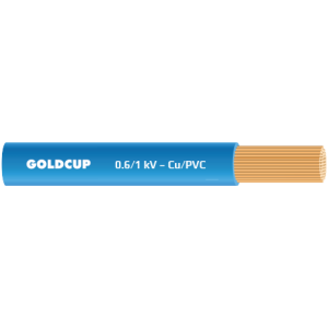 Dây điện 1 lõi ruột mềm bọc cách điện PVC 0.6/1 kV - Cu/PVC